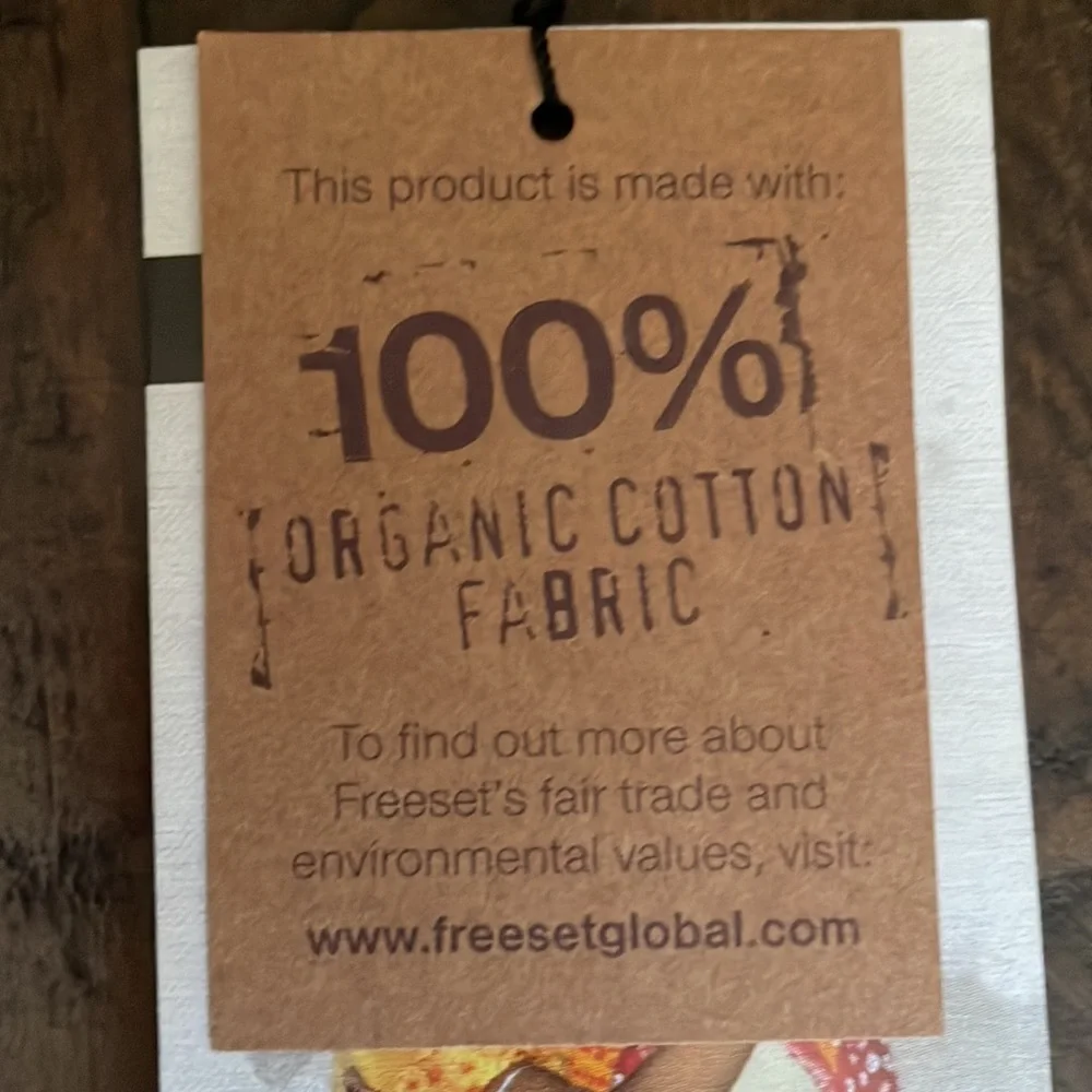 ARBONNE logo’d organic cotton fabric canvas bag NWT - Picture 5 of 6